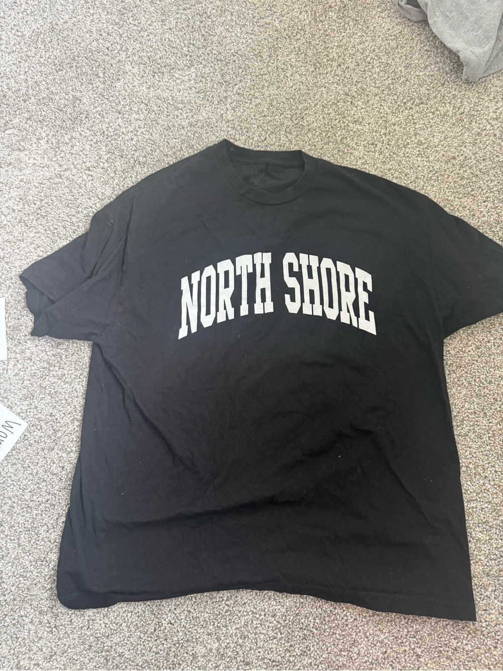 Brandy Melville Black North Shore Graphic Tee